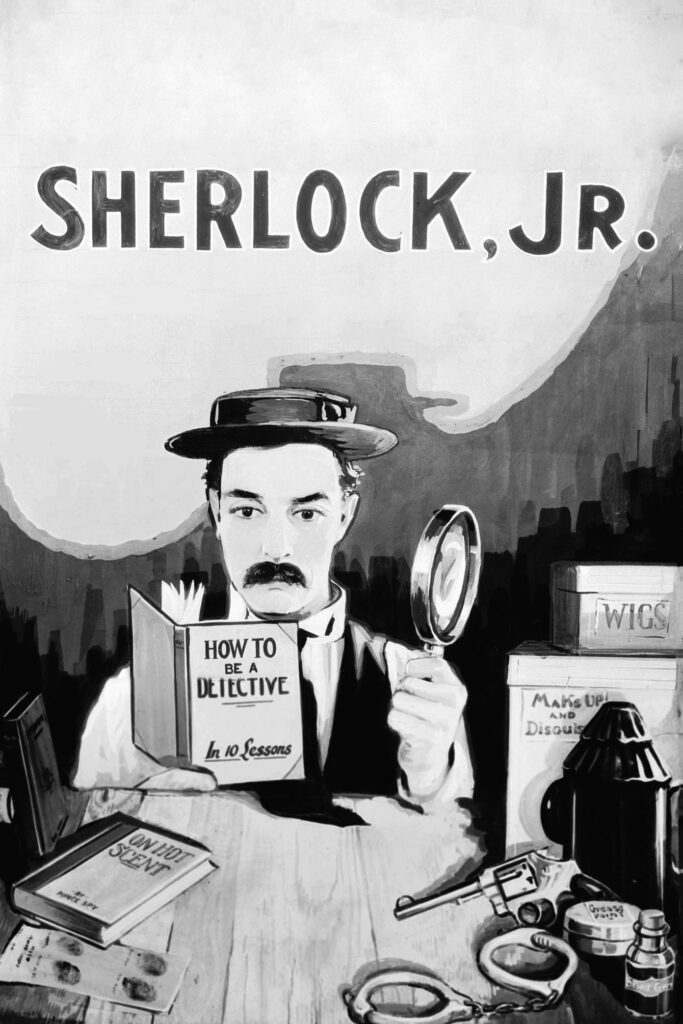 Poster for the movie "Sherlock Jr."