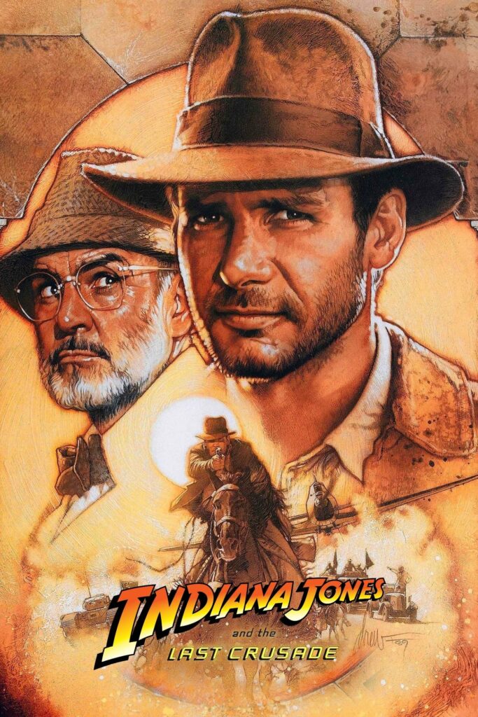 Poster for the movie "Indiana Jones and the Last Crusade"