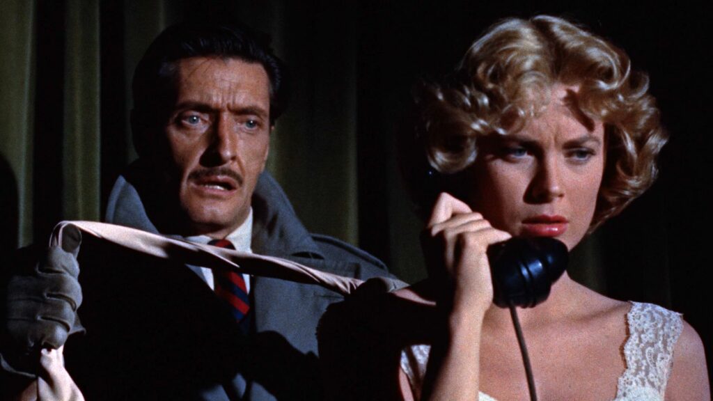 Image from the movie "Dial M for Murder"