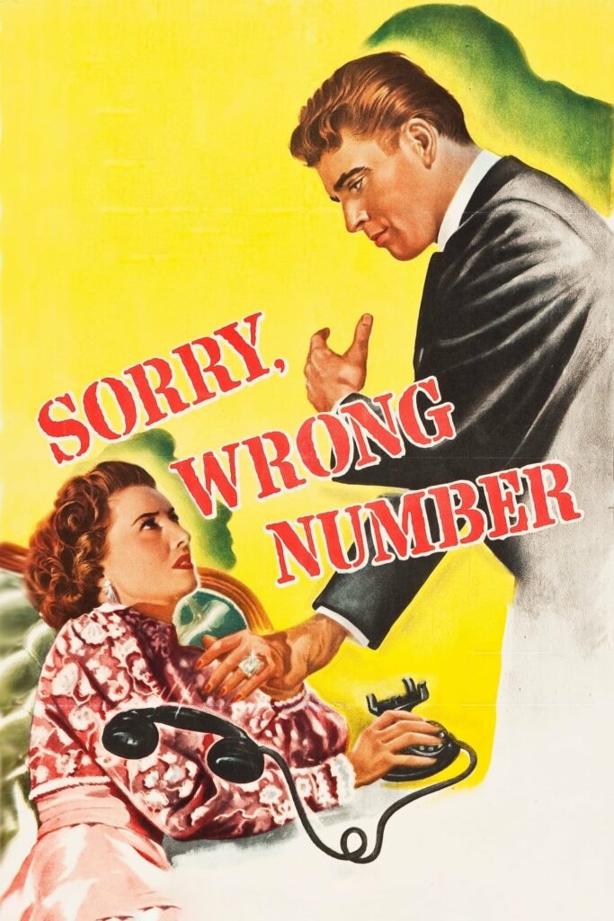 Poster for the movie "Sorry, Wrong Number"