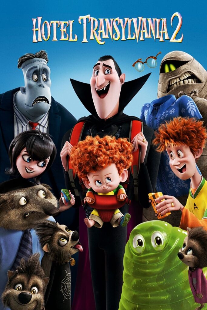 Poster for the movie "Hotel Transylvania 2"