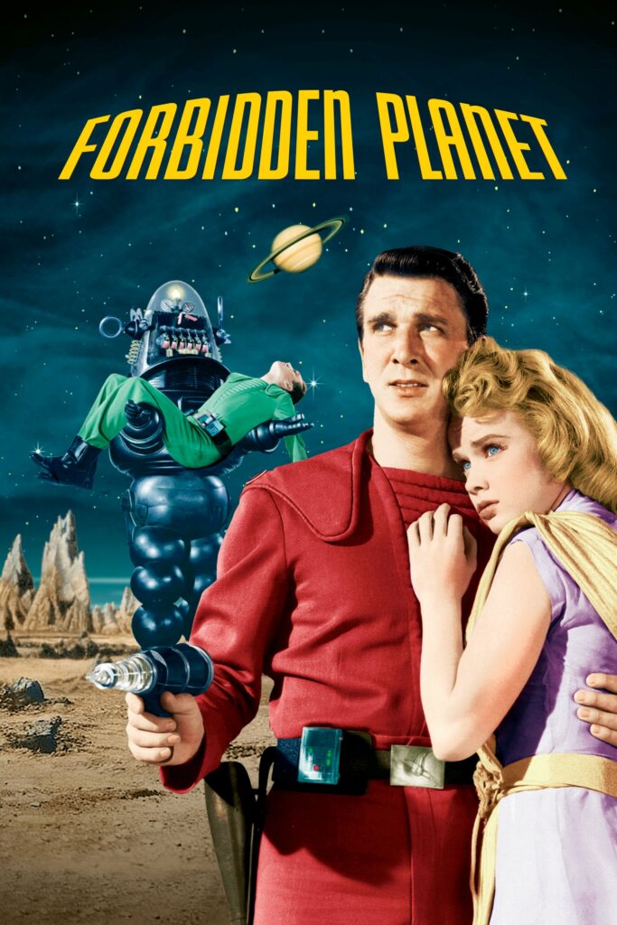 Poster for the movie "Forbidden Planet"