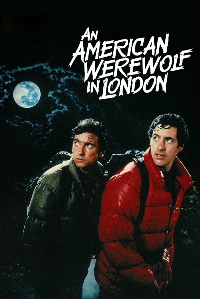 Poster for the movie "An American Werewolf in London"