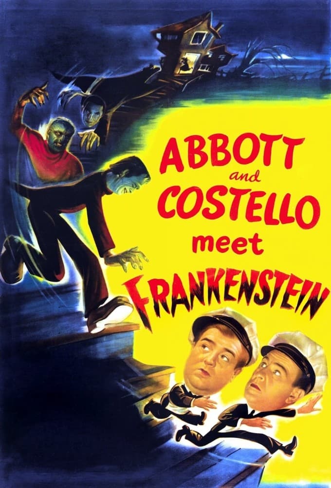 Poster for the movie "Bud Abbott and Lou Costello Meet Frankenstein"