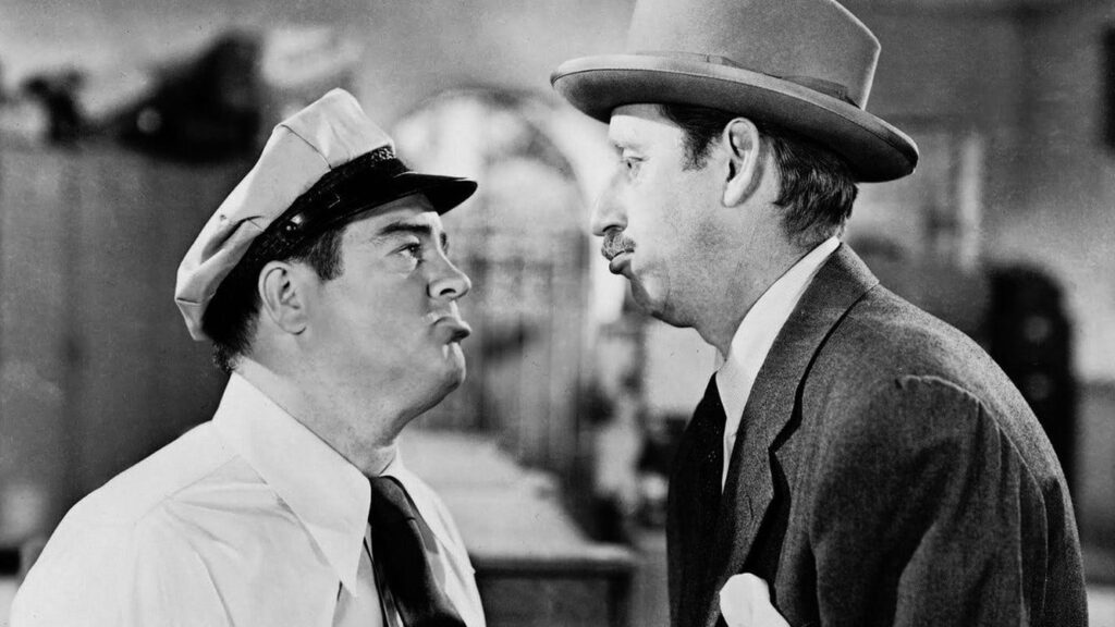 Image from the movie "Bud Abbott and Lou Costello Meet Frankenstein"