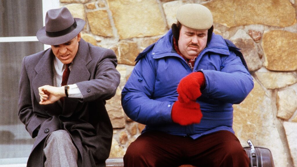 Image from the movie "Planes, Trains and Automobiles"