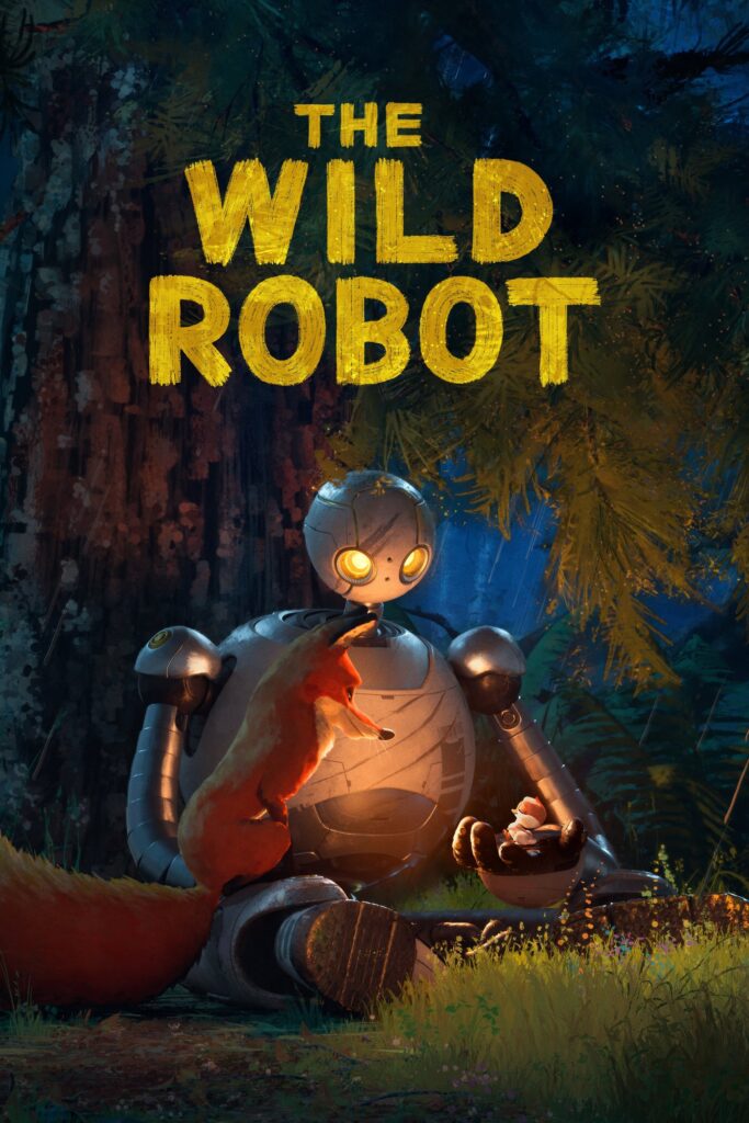 Poster for the movie "The Wild Robot"