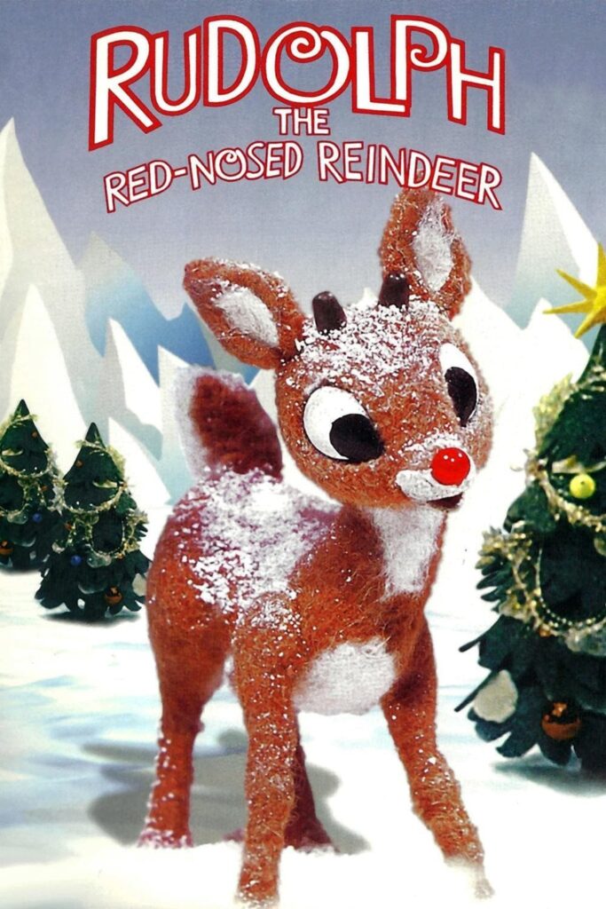 Poster for the movie "Rudolph the Red-Nosed Reindeer"