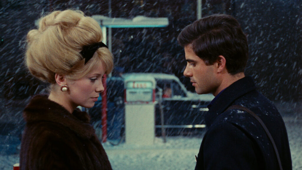 Image from the movie "The Umbrellas of Cherbourg"