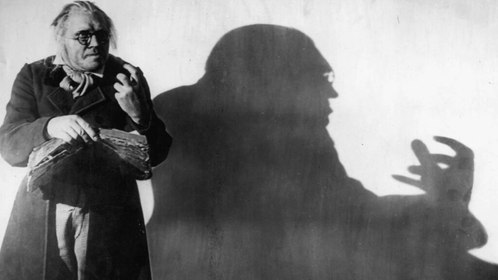 Image from the movie "The Cabinet of Dr. Caligari"