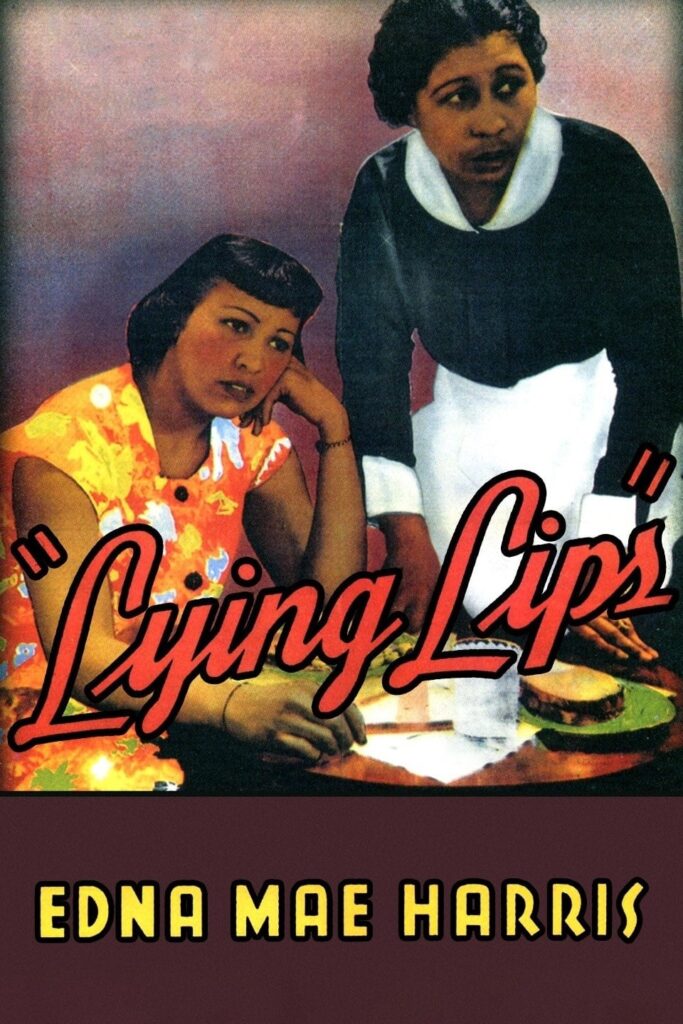 Poster for the movie "Lying Lips"